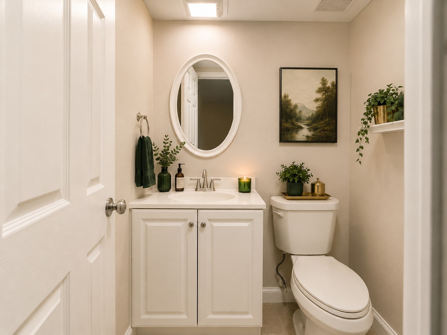 16120 Stuebner Airline Road, Unit 501 Spring, TX 77379 - Photo 8 of 23 a bathroom with a toilet a sink and a mirror