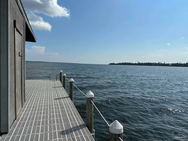 a view of brick building