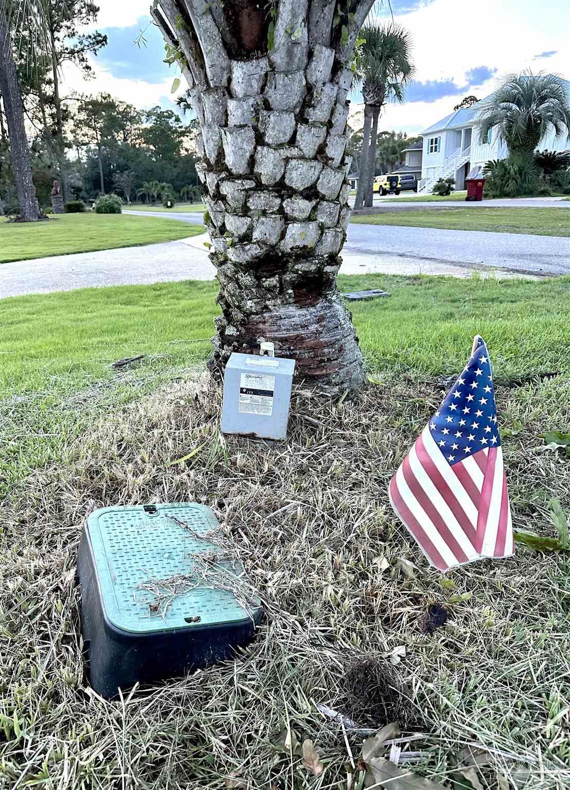 7809 Petersen Point Road Milton, FL 32583 - Photo 32 of 33 a view of a bench in a garden