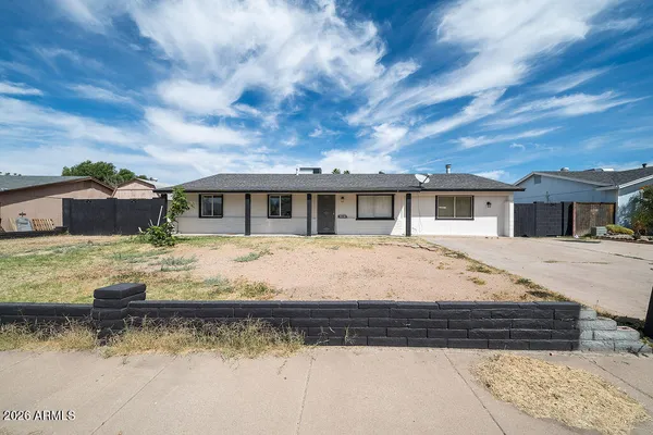 a house with swimming pool