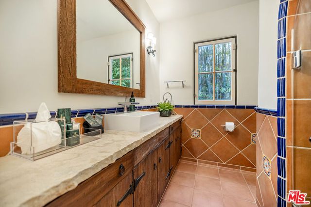 a room with gym equipment