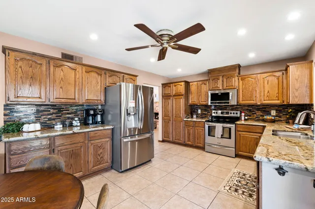 a close view of water heater room