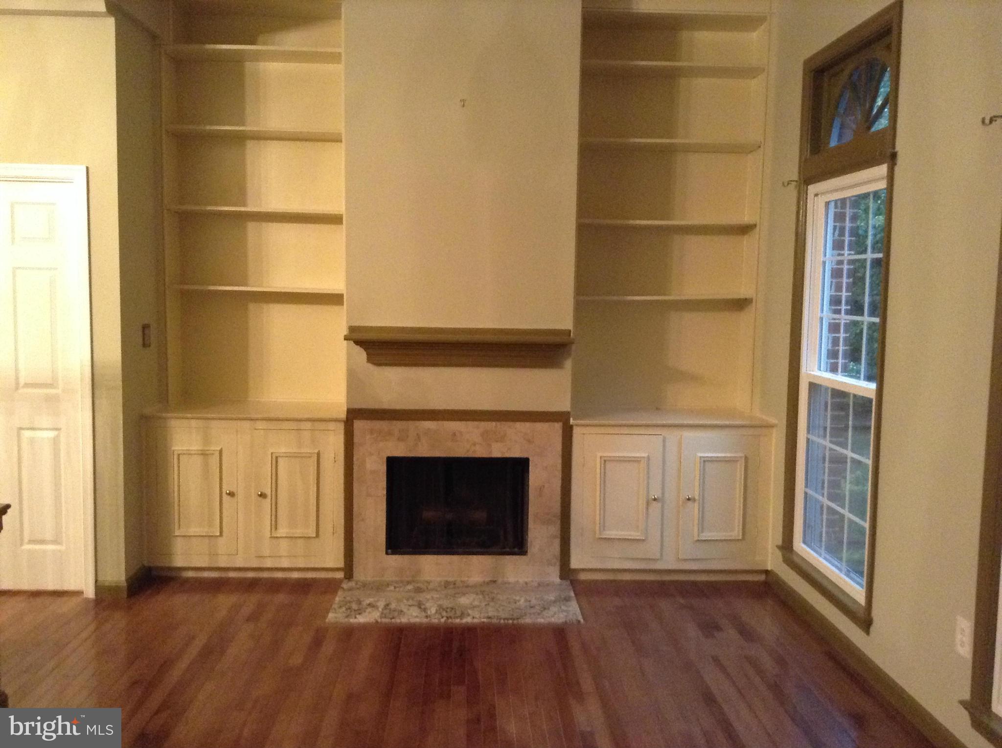 8068 Sleepy View Lane Springfield, VA 22153 - Photo 7 of 24 Living Room with Fireplace