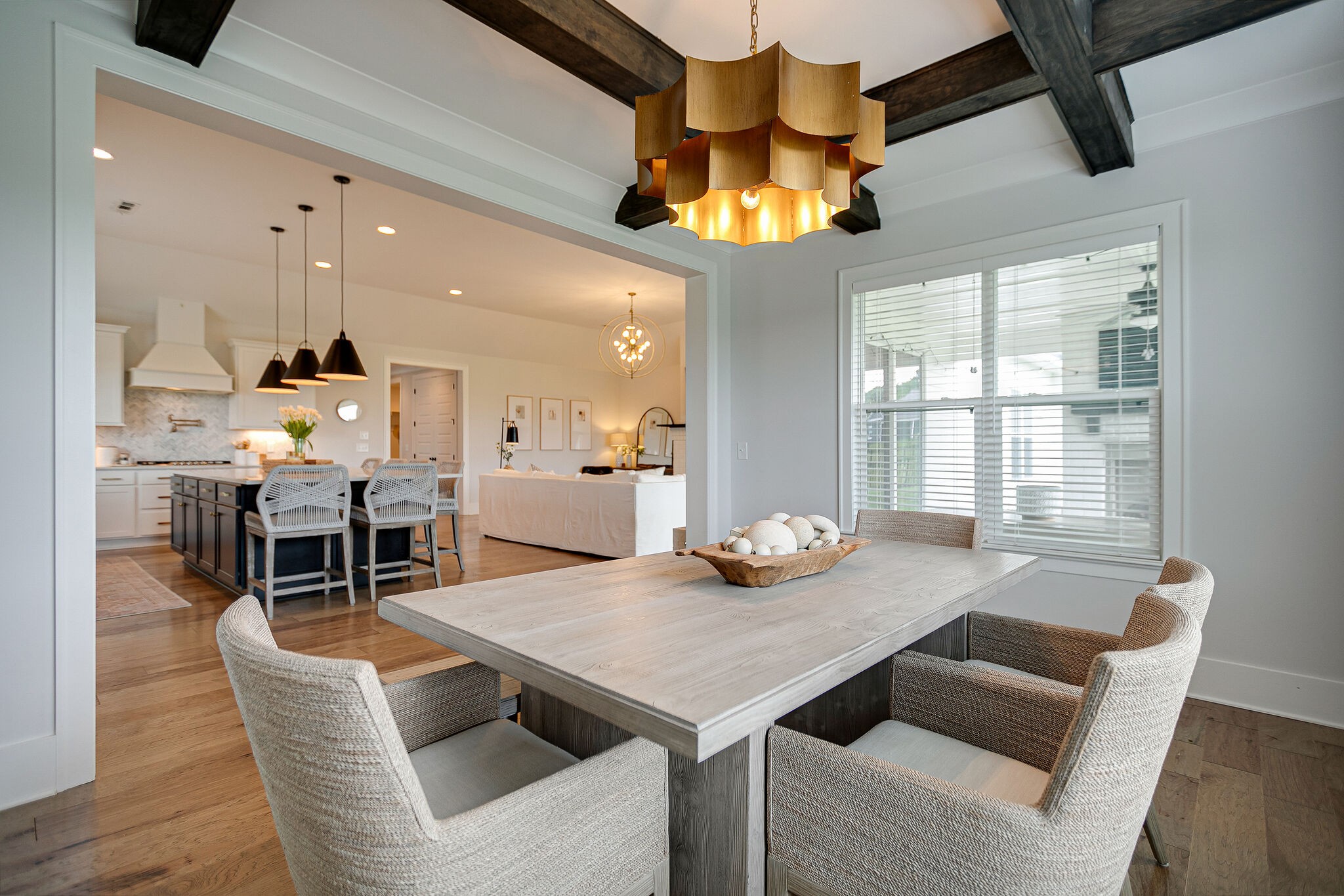 6563 Windmill Drive College Grove, TN 37046 - Photo 14 of 40 a view of a dining room with furniture and wooden floor