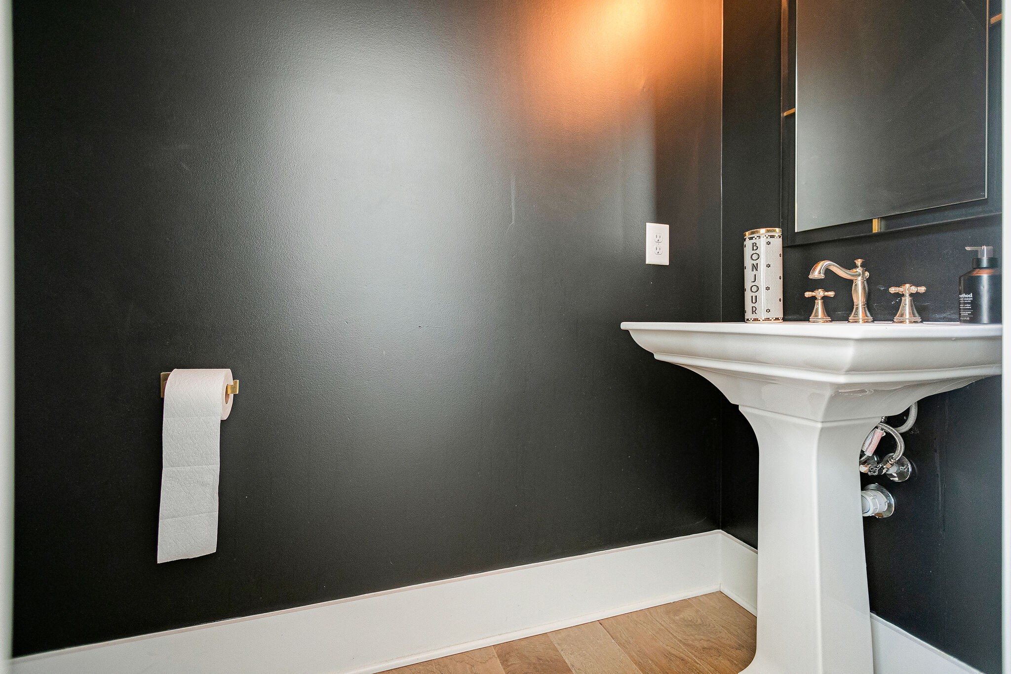 6563 Windmill Drive College Grove, TN 37046 - Photo 27 of 40 a bathroom with a sink and a mirror