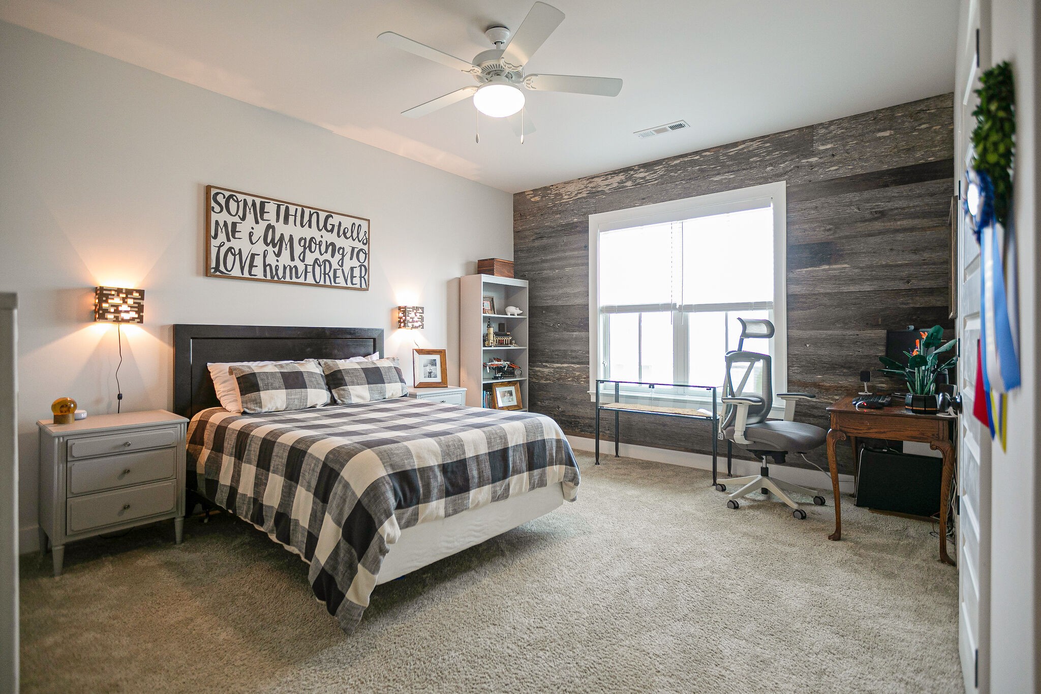 6563 Windmill Drive College Grove, TN 37046 - Photo 30 of 40 a spacious bedroom with a bed and a large window