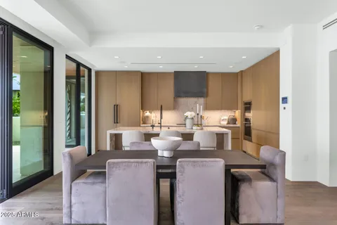 a kitchen with granite countertop lots of counter top space