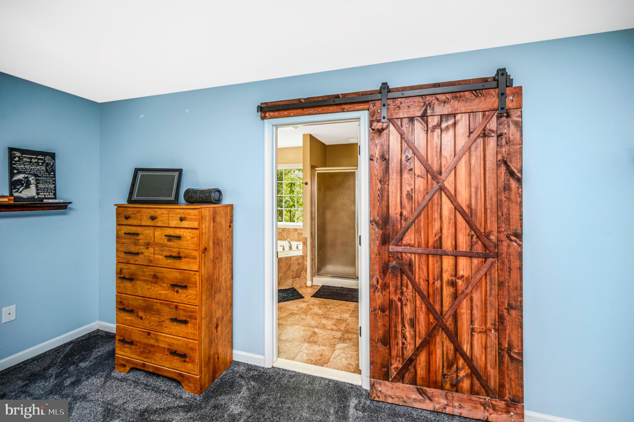 239 Toluca Road Stafford, VA 22556 - Photo 57 of 75 Charming room with rustic barn door.