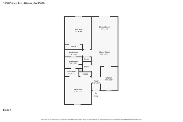 $229,000 | 1688 Prince Avenue, Unit 101, Athens, GA 30606