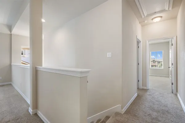 a view of closet area