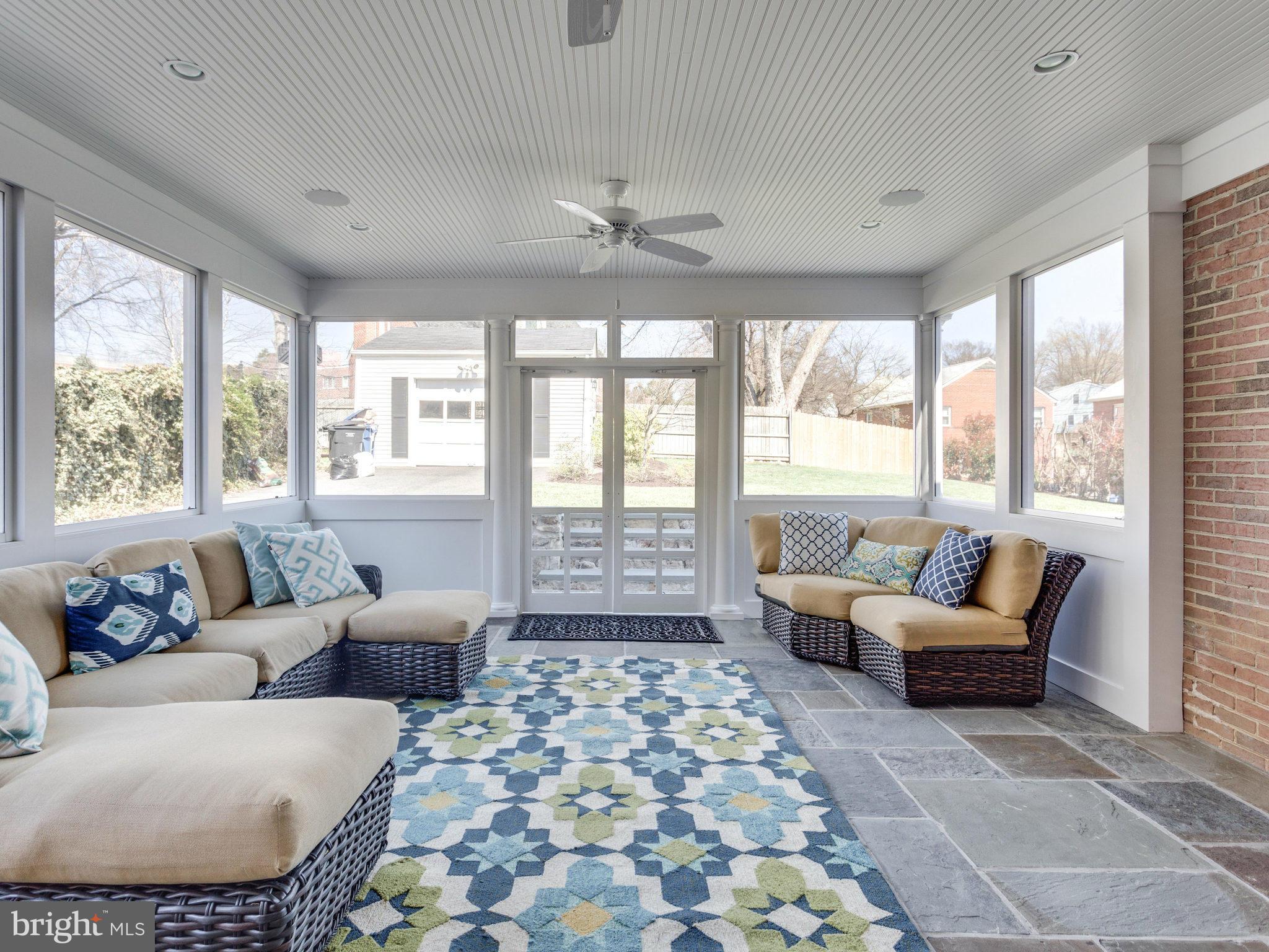2415 Ridge Rd Drive Alexandria, VA 22302 - Photo 4 of 29 Screened-in porch