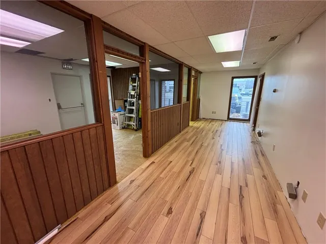 a view of empty room