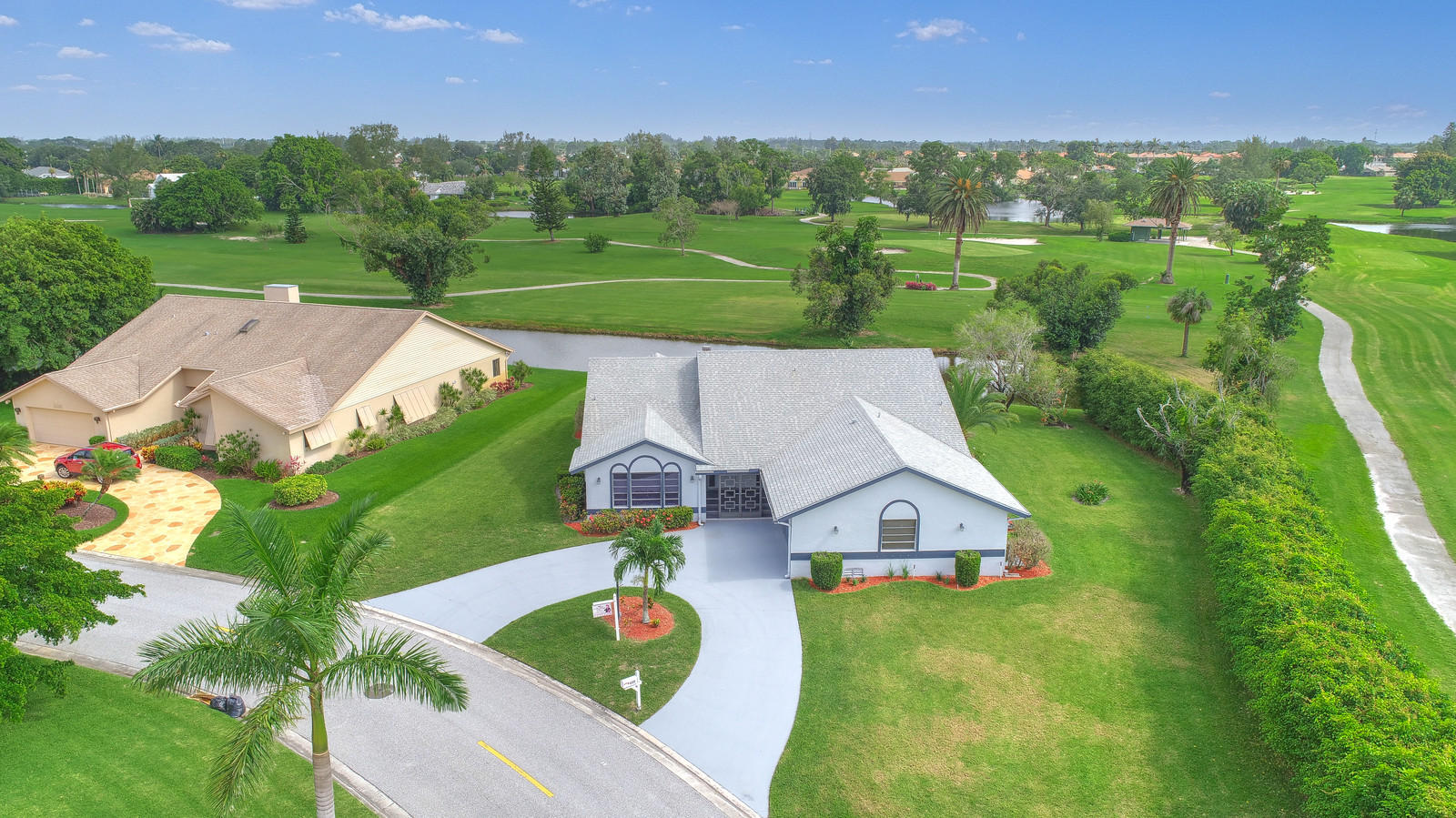 4211 Fox Trace Road Boynton Beach, FL 33436 - Photo 2 of 26 01_Aerial1_mls
