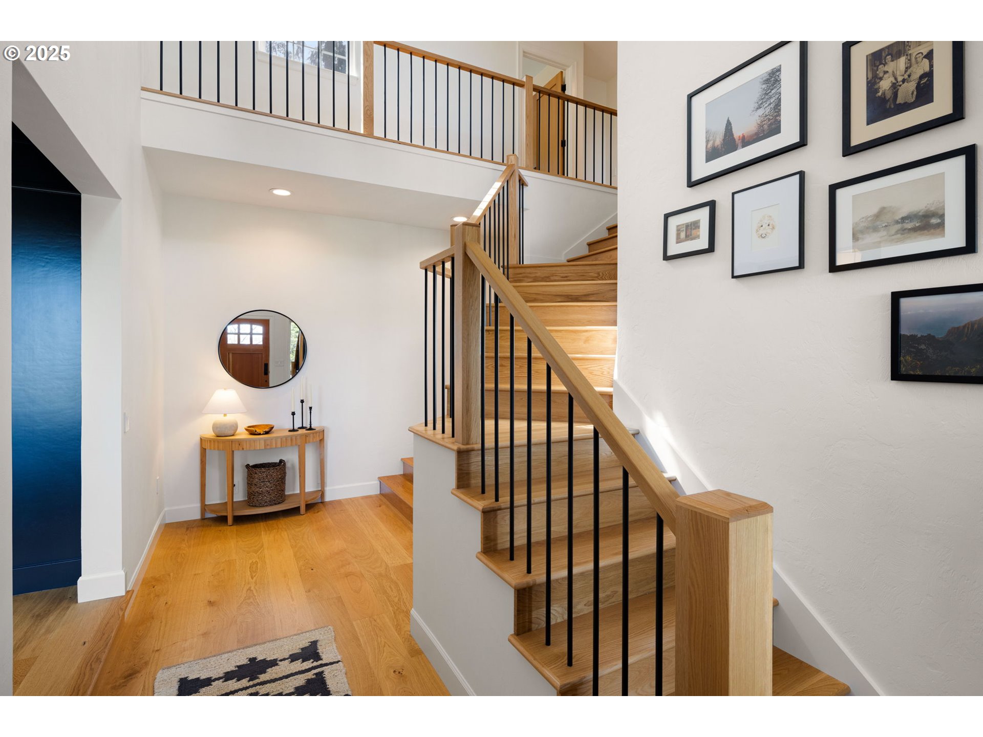 2214 West 25th Place Eugene, OR 97405 - Photo 4 of 48 a view of a staircase and living room