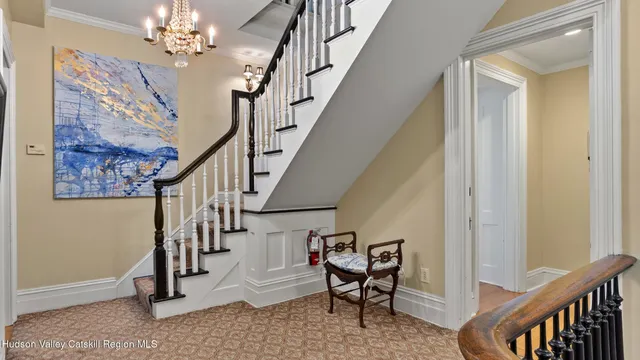a view of a chairs and table in the patio