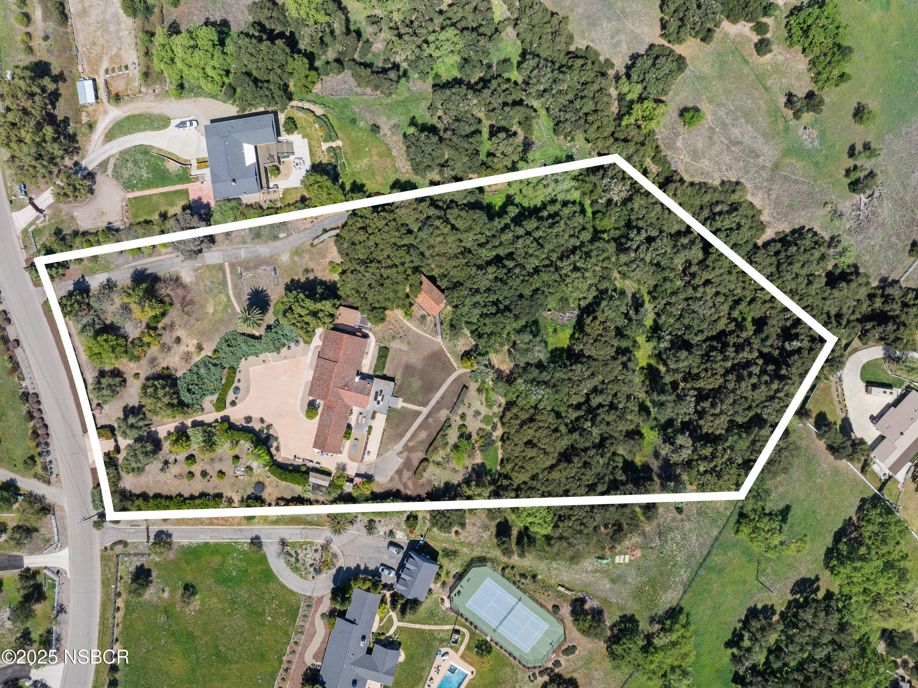 1270 Dove Meadow Road Solvang, CA 93463 - Photo 44 of 45 Aerial 1270 Dove Meadow Web