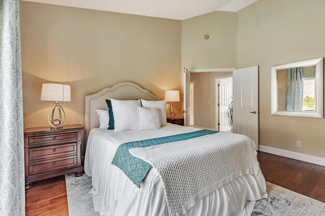 a view of a storage and utility room with a window
