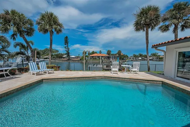 a view of a lake and outdoor space
