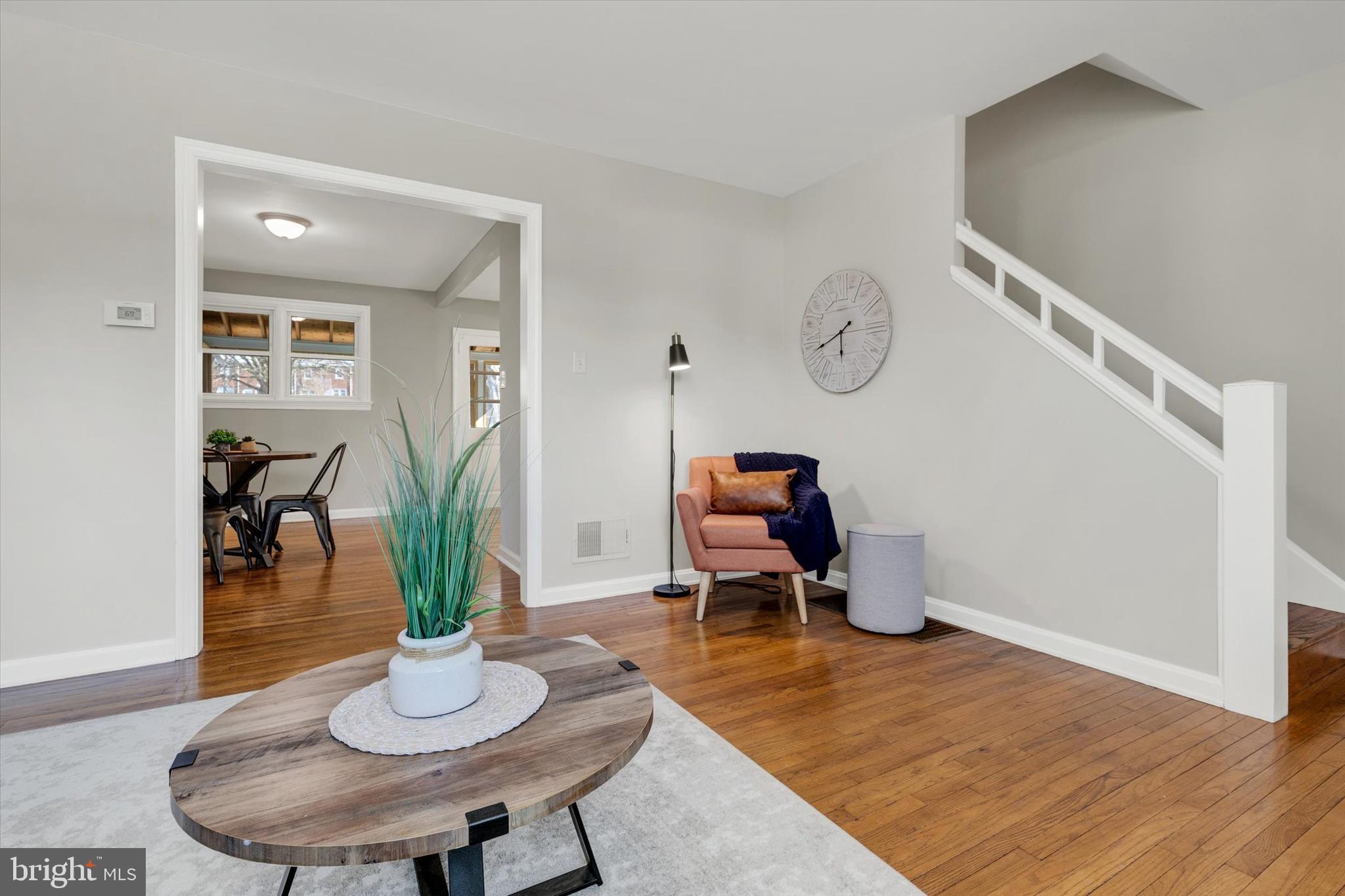 1218 Fremont Street Lancaster, PA 17603 - Photo 6 of 24 a living room with furniture and a wooden floor
