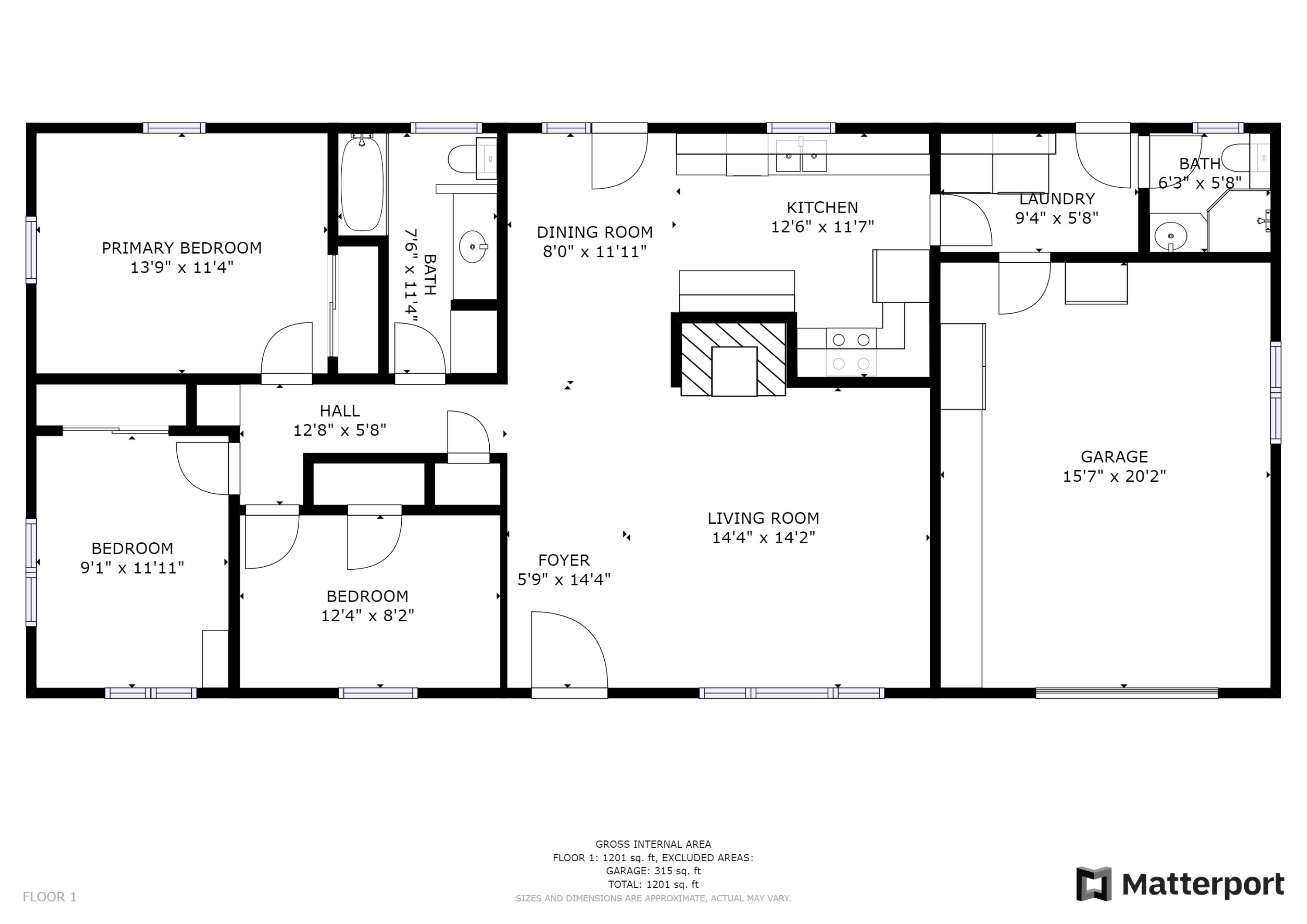 588 North 6th Street Central Point, OR 97502 - Photo 26 of 26 Full House Floor Plan & Dimensions