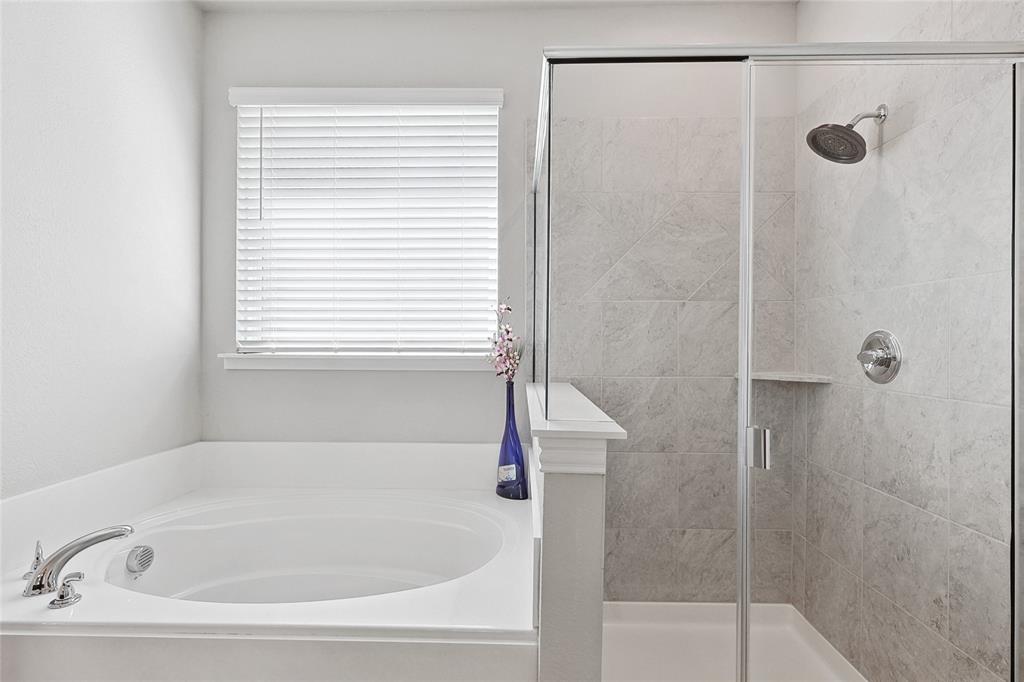 808 Feather Edge Drive Springtown, TX 76082 - Photo 27 of 40 a white bath tub sitting next to a window