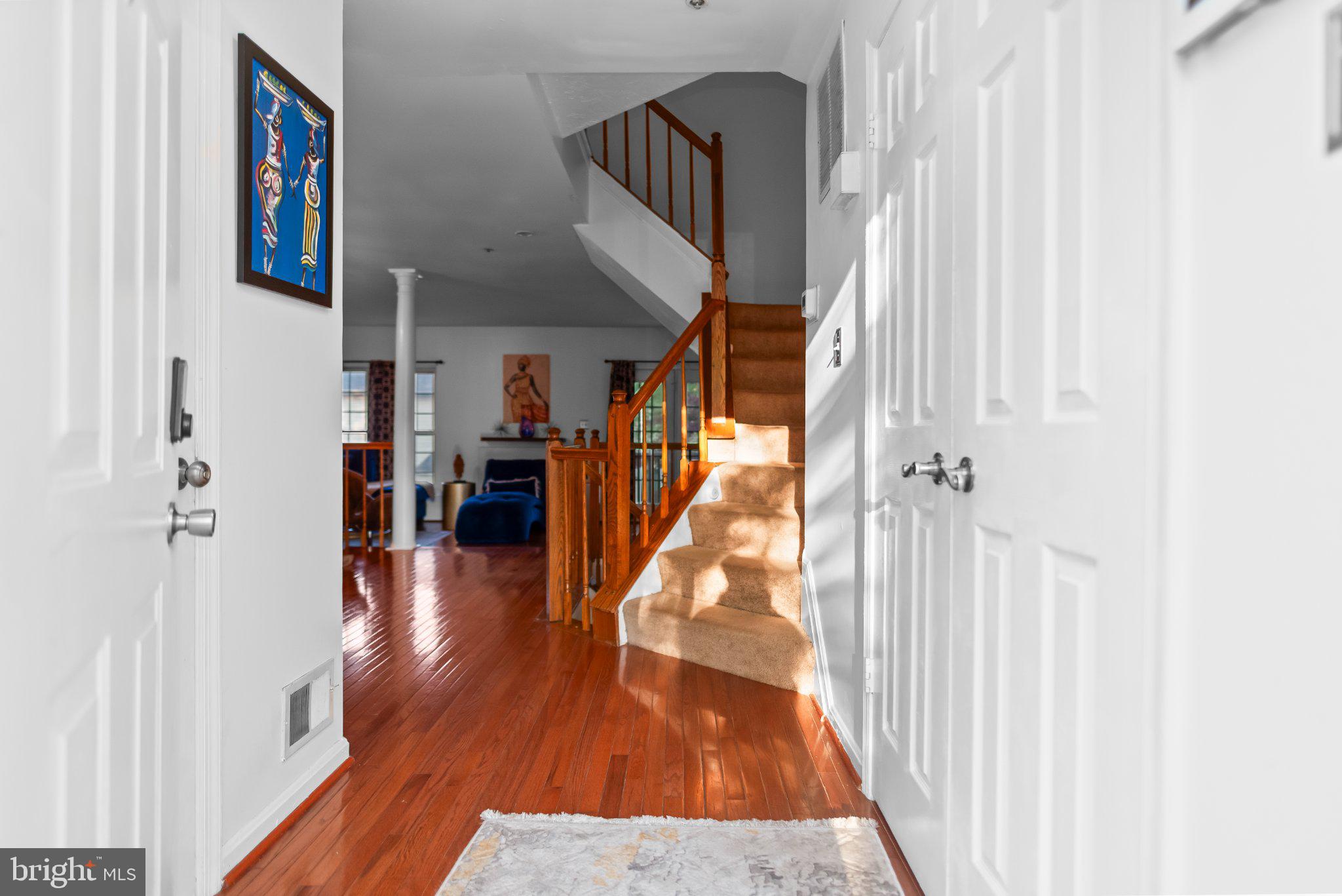 8508 Rheims Court Upper Marlboro, MD 20772 - Photo 2 of 28 Welcoming entry with warm light.