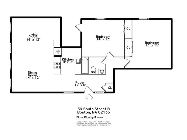 $569,000 | 39 South Street, Unit B, Boston, MA 02135