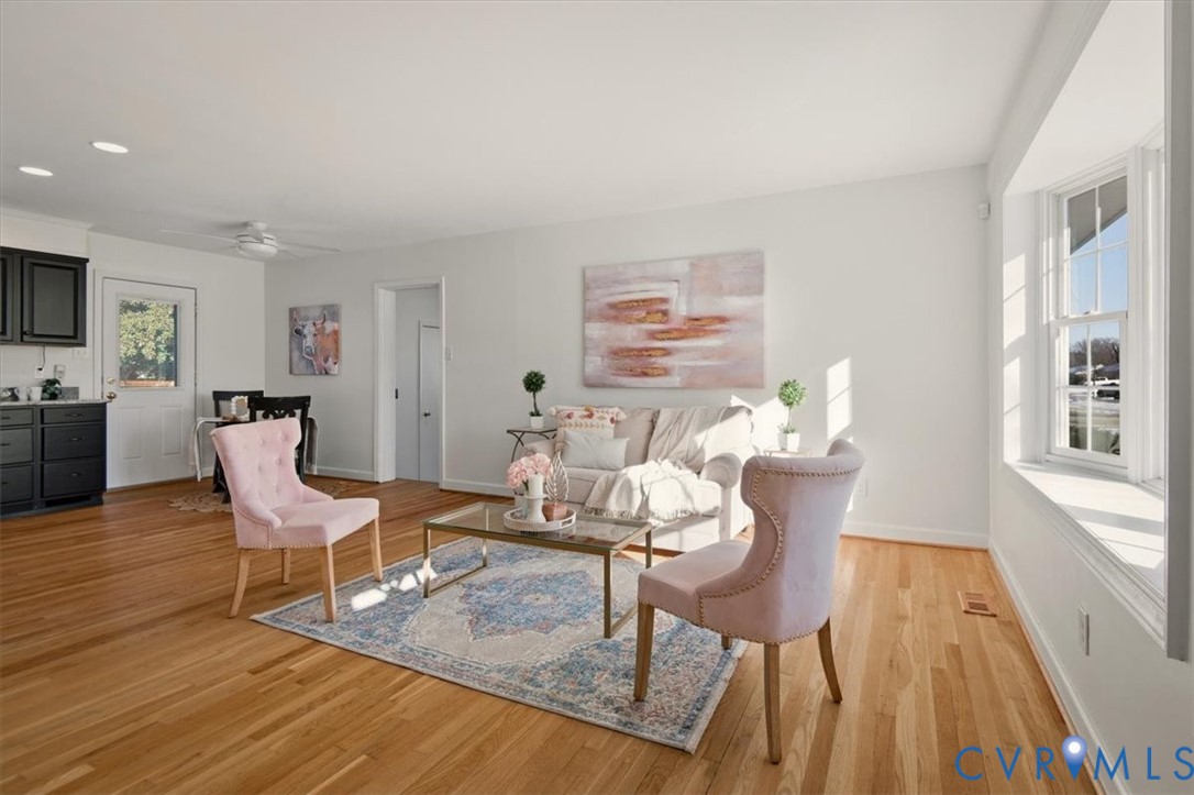 2720 Omega Road Henrico, VA 23228 - Photo 3 of 45 hardwood floors, lots of natural light and bay win