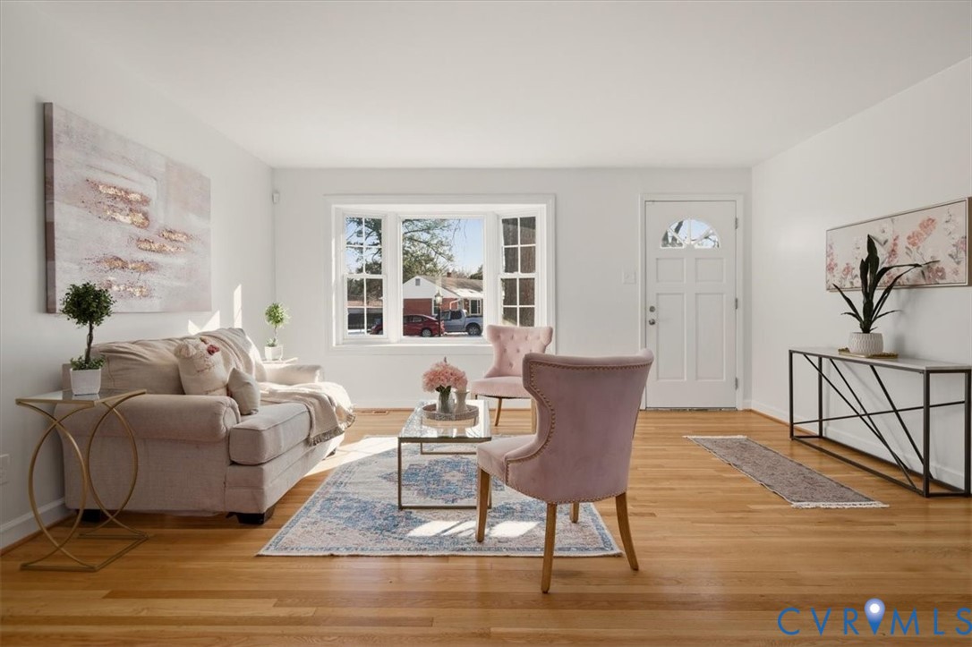 2720 Omega Road Henrico, VA 23228 - Photo 5 of 45 hardwood floors, lots of natural light and bay win