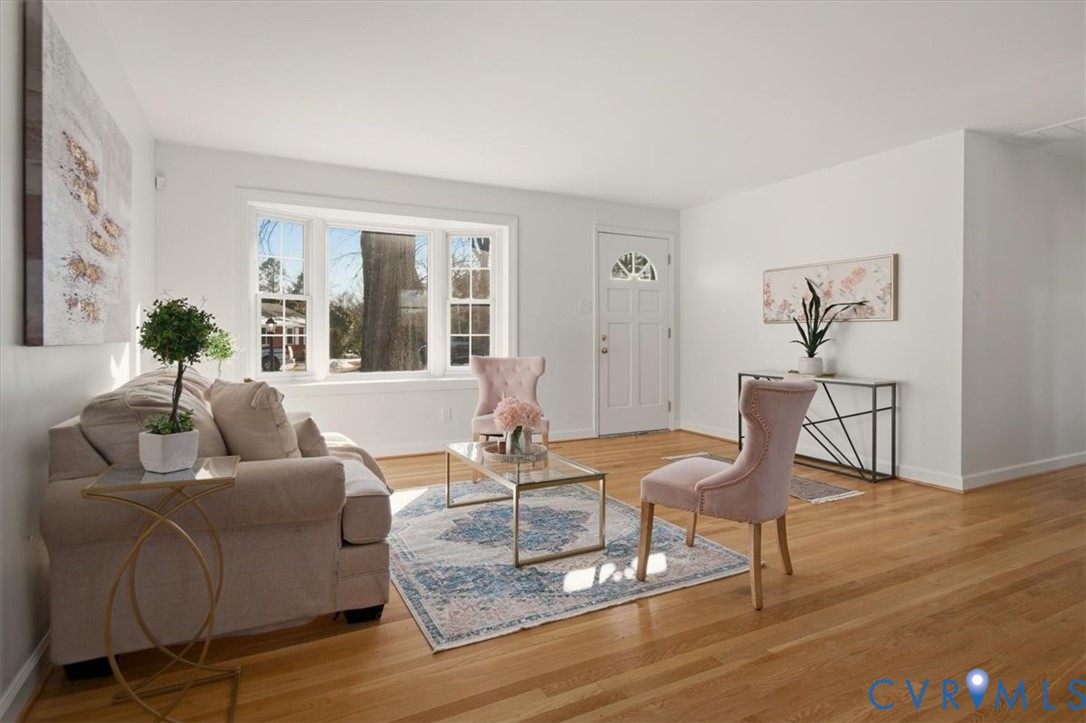 2720 Omega Road Henrico, VA 23228 - Photo 6 of 45 hardwood floors, lots of natural light and bay win