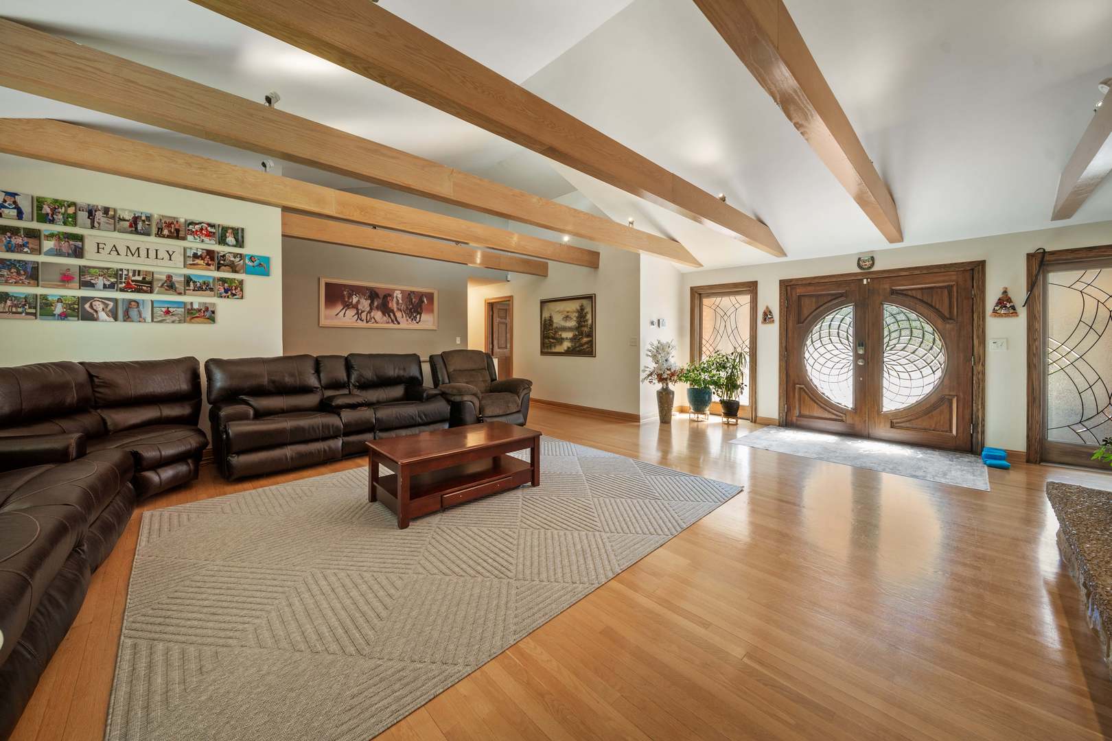 5N750 Medinah Road Medinah, IL 60157 - Photo 4 of 53 a living room with furniture and a wooden floor