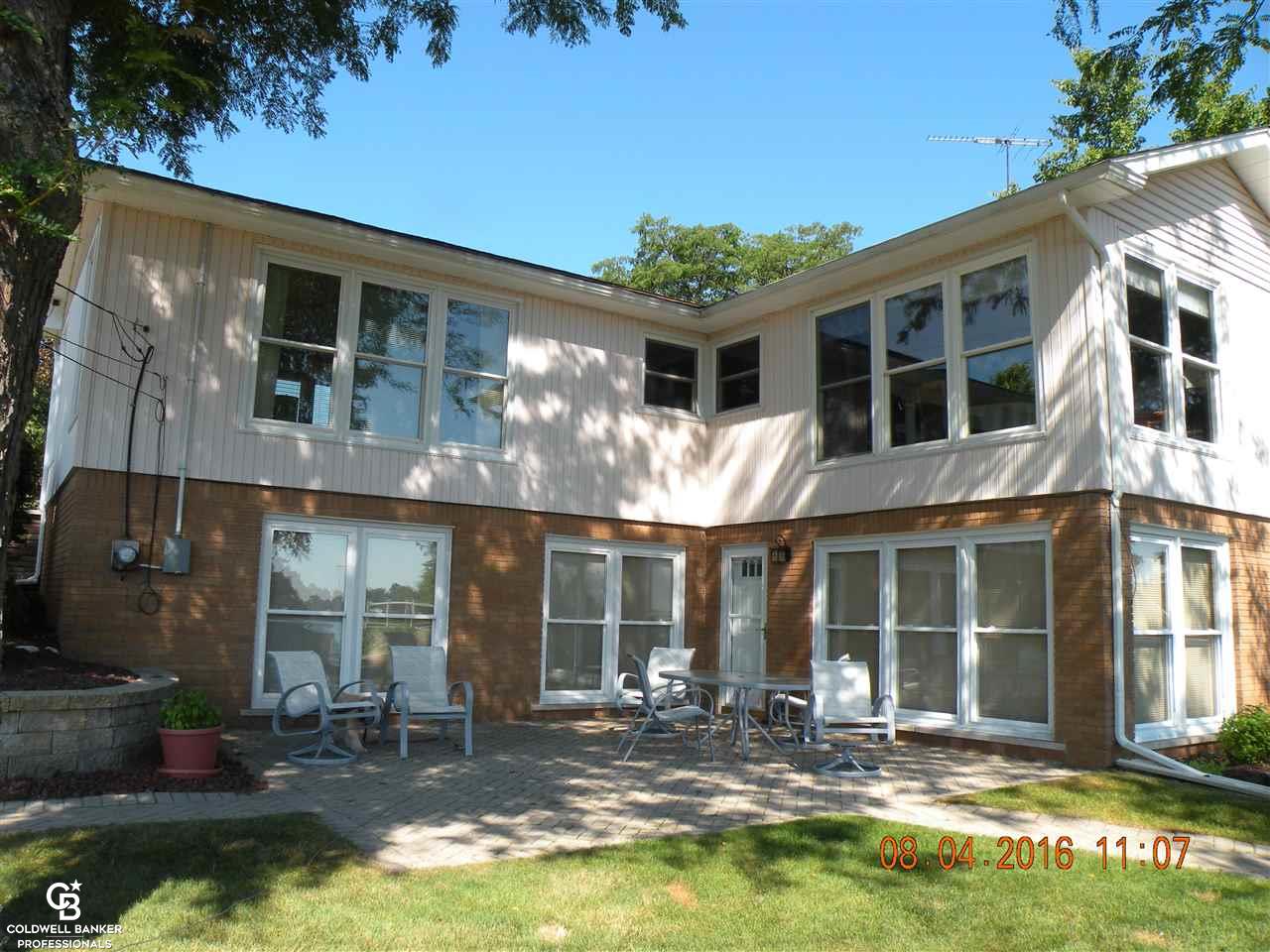 1817 North River Road St. Clair, MI 48079 - Photo 31 of 39 Rear view of main house