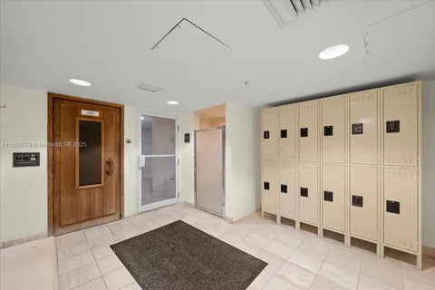 a view of front door