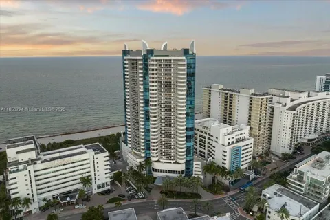 a view of a park with slide