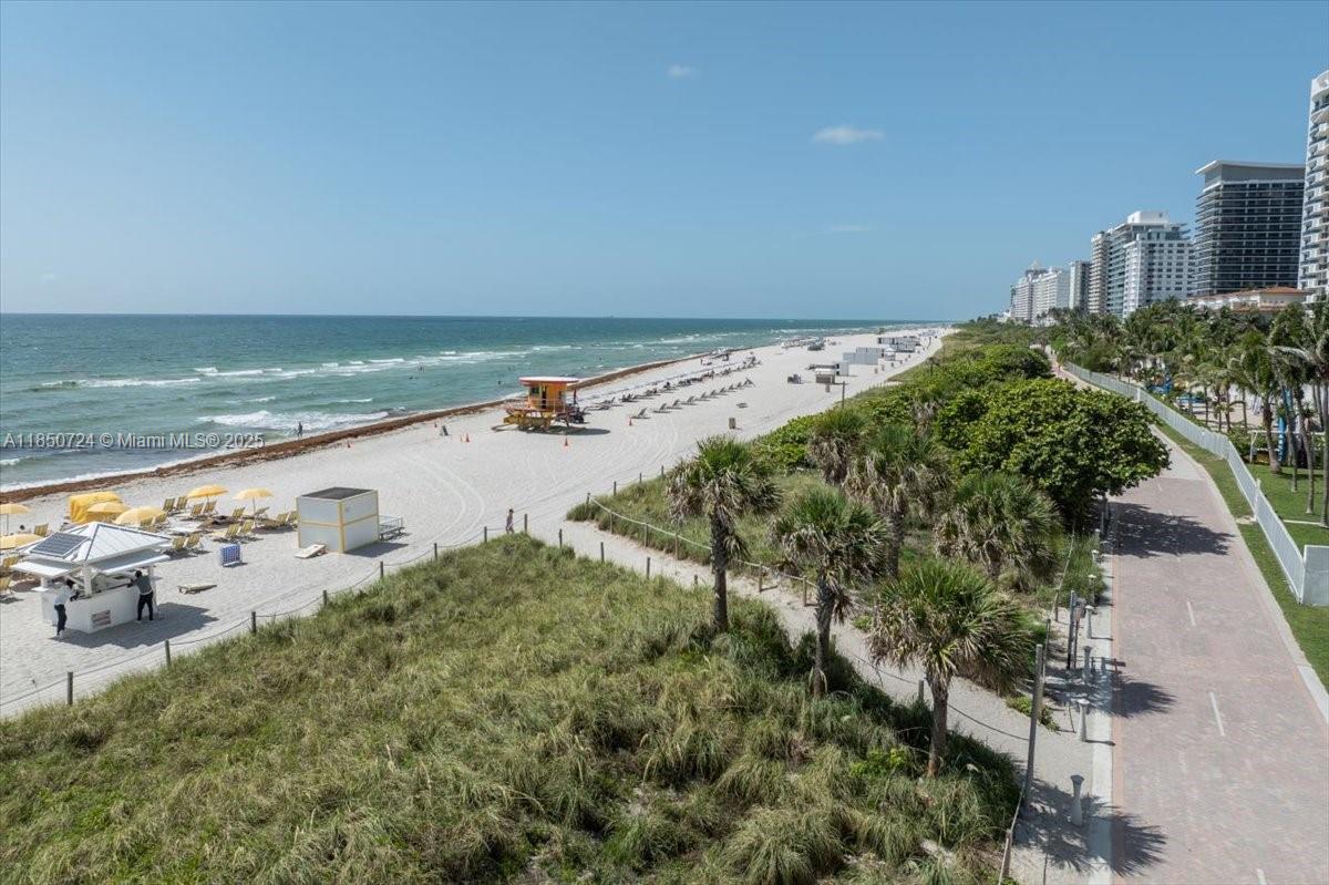 6301 Collins Avenue, Unit 2705 Miami Beach, FL 33141 - Photo 40 of 41 an aerial view of beach and ocean