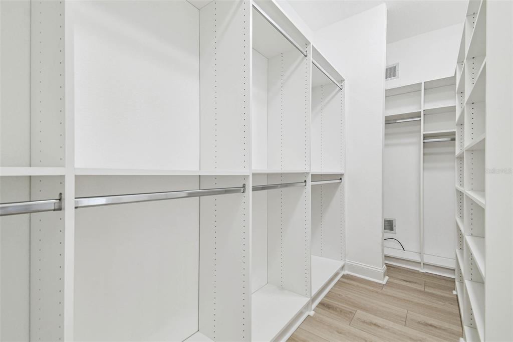 3505 Berger Road Lutz, FL 33548 - Photo 38 of 79 a view of an empty walk in closet