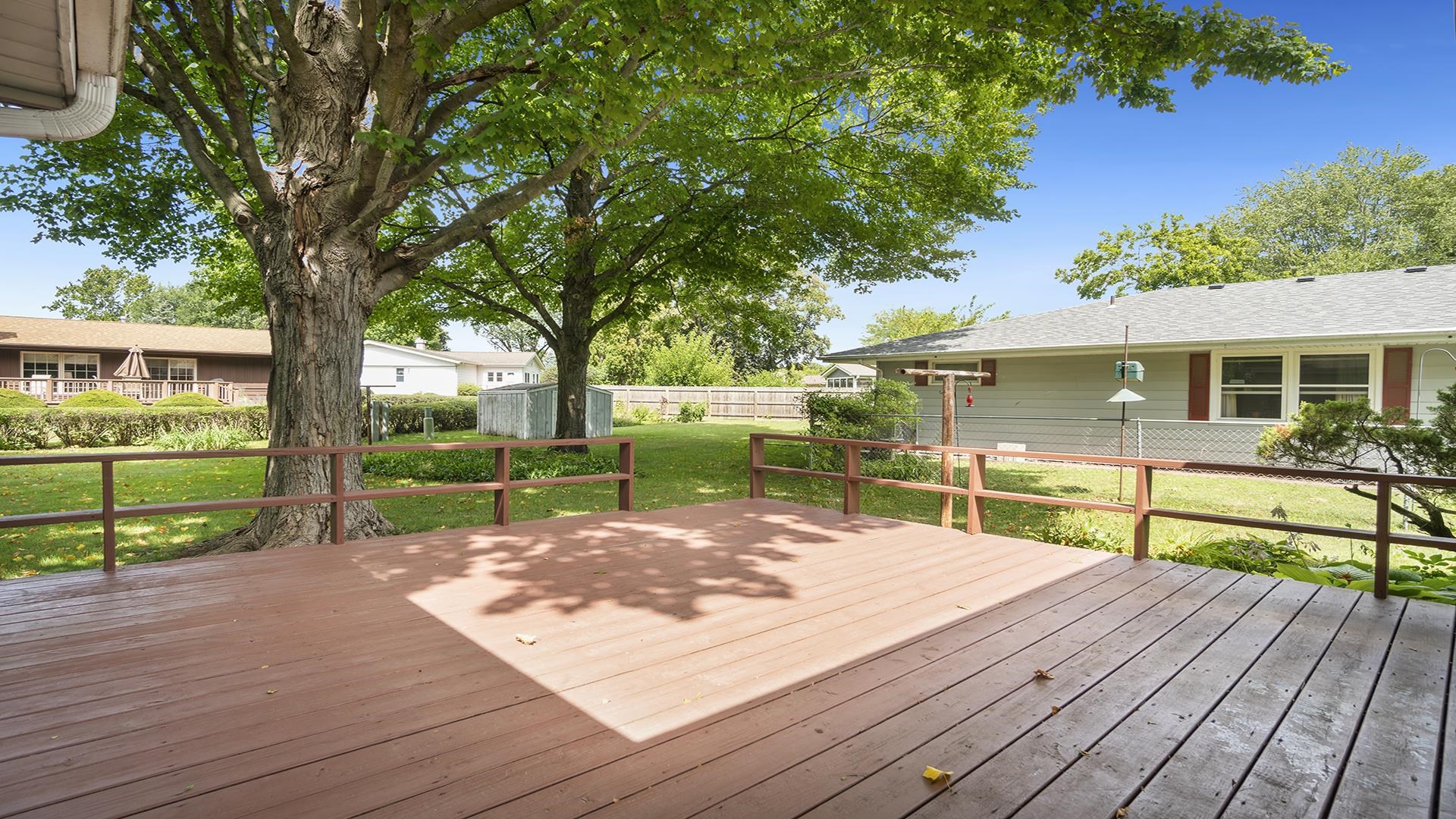 1202 Crest Lane Rochelle, IL 61068 - Photo 3 of 24 a view of a house with backyard and sitting area