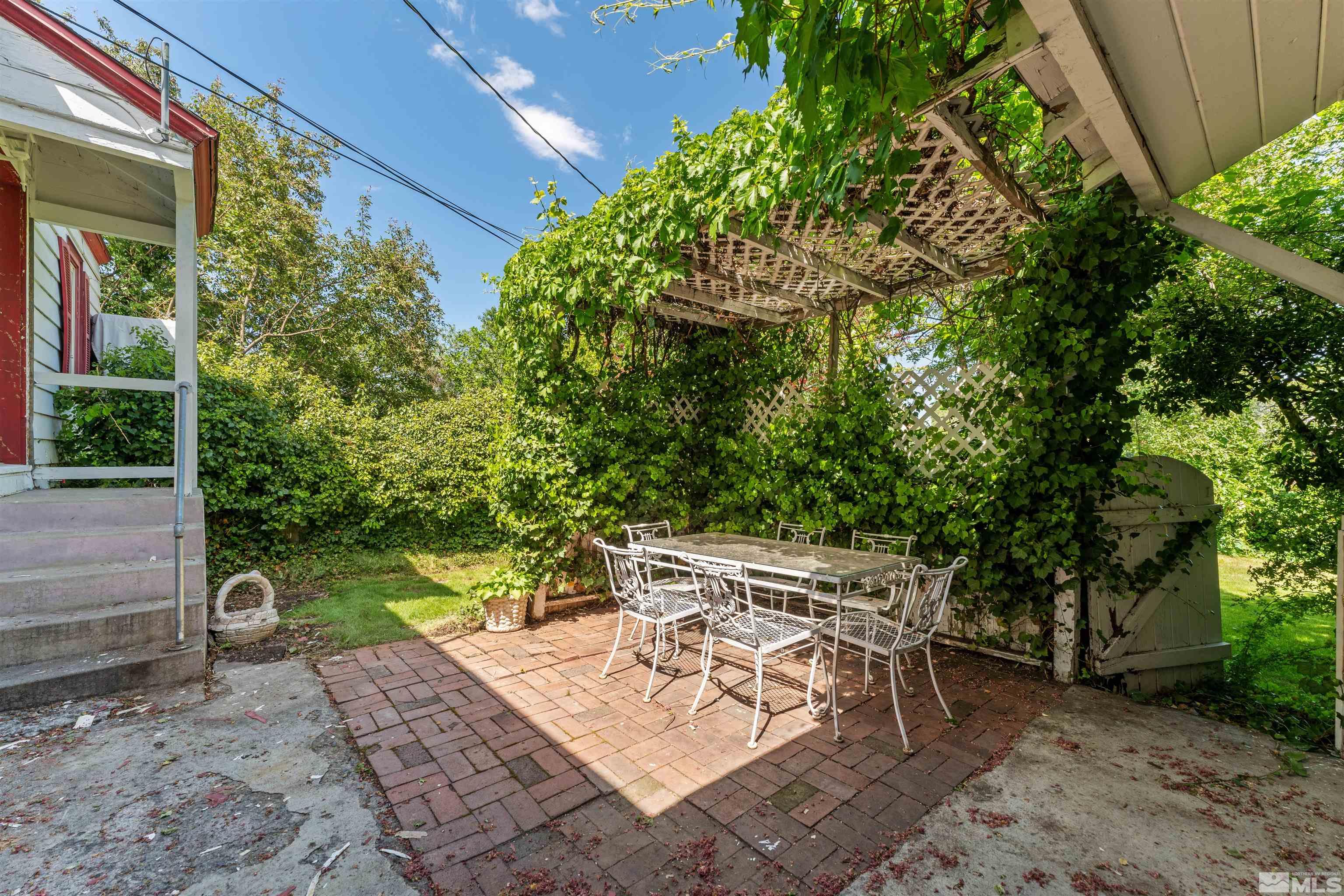 1624 Watt Street Reno, NV 89509 - Photo 31 of 40 a view of a backyard with sitting area