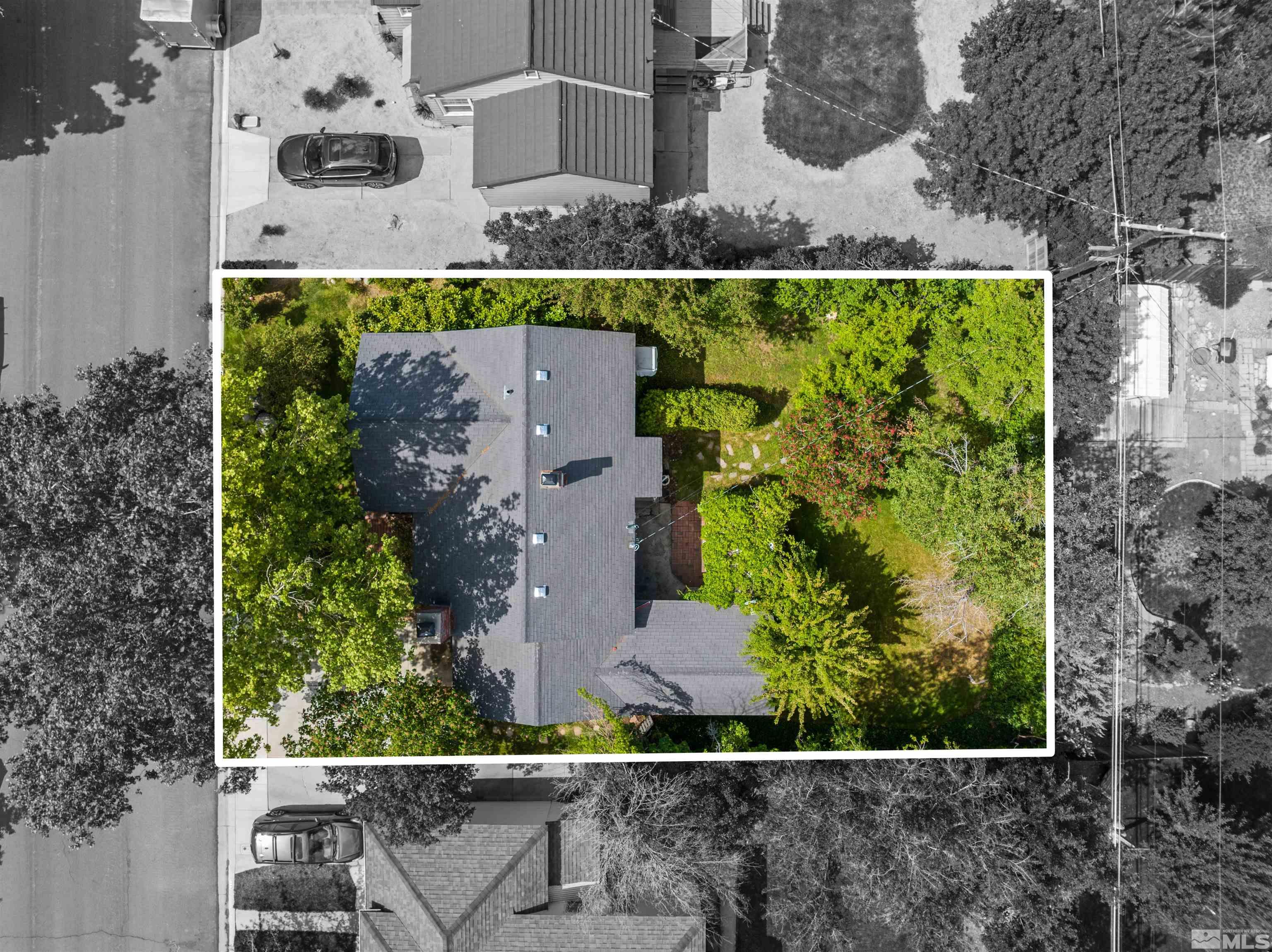 1624 Watt Street Reno, NV 89509 - Photo 35 of 40 an aerial view of a house with a yard basket ball court and outdoor seating