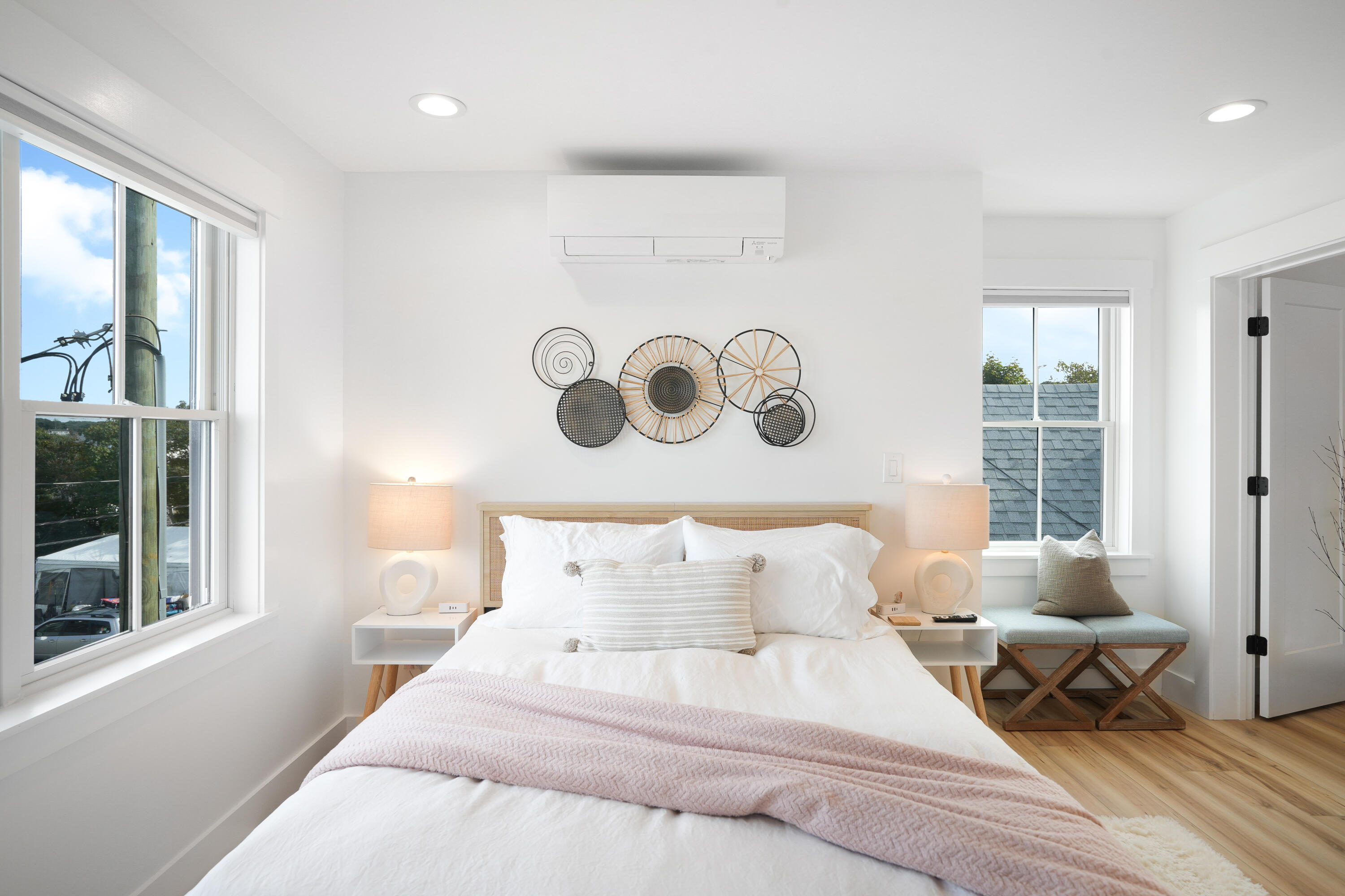 33 Lagoon Pond Road Vineyard Haven, MA 02568 - Photo 35 of 42 a bedroom with a bed and window