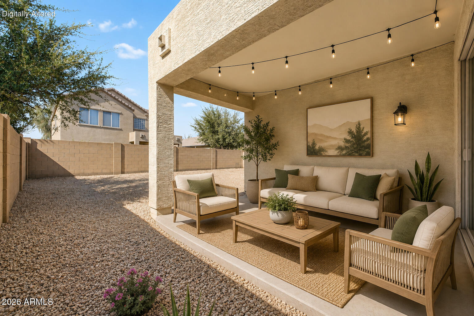 9124 West Berkeley Road Phoenix, AZ 85037 - Photo 38 of 42 Covered Patio Staged