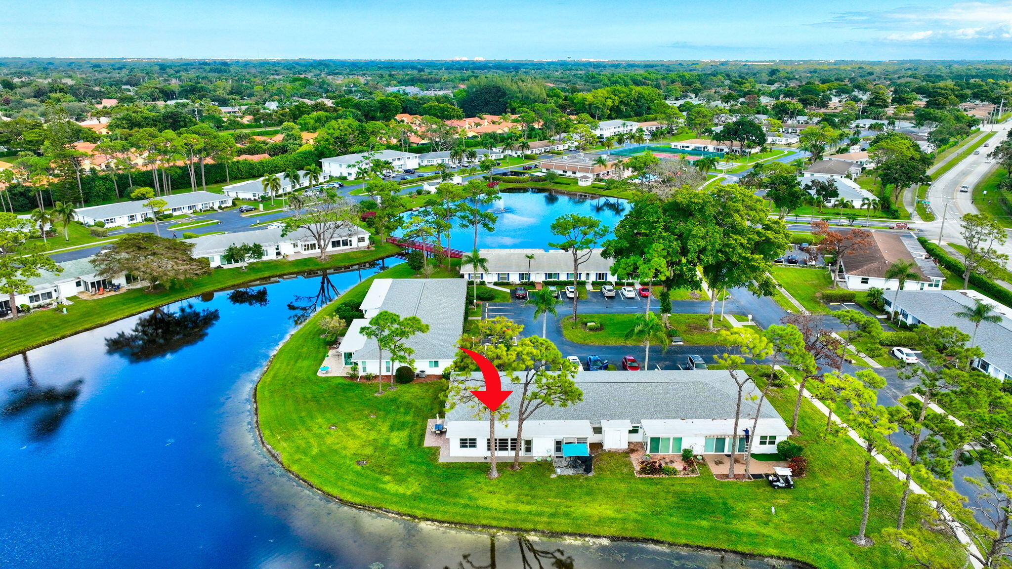 5263 Privet Place, Unit D Delray Beach, FL 33484 - Photo 50 of 60 an aerial view of a