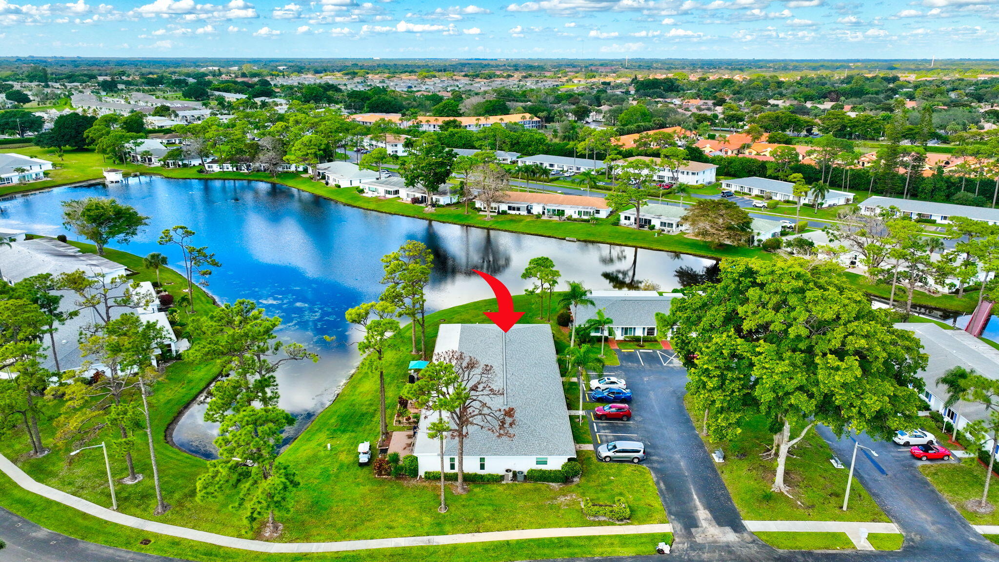 5263 Privet Place, Unit D Delray Beach, FL 33484 - Photo 60 of 60 a view of lake