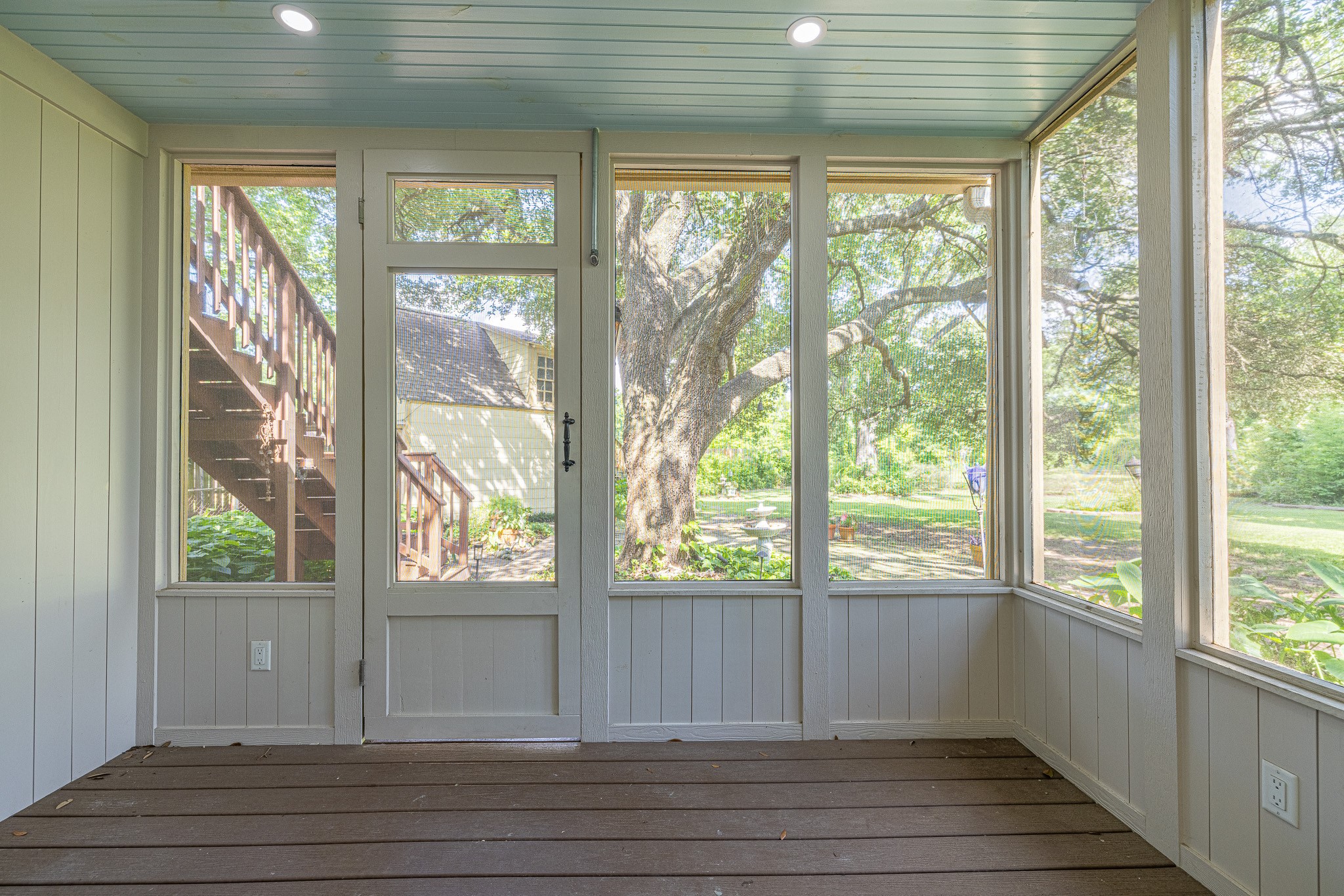 8548 Findlay Street Houston, TX 77017 - Photo 49 of 50 a view of wooden floor and windows in a room