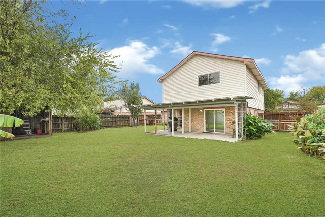 a view of outdoor space and yard