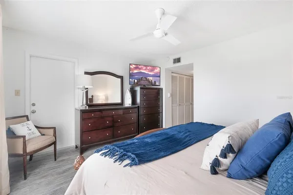 a view of a kitchen from the hallway