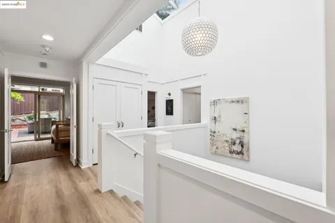 a view of city and chair