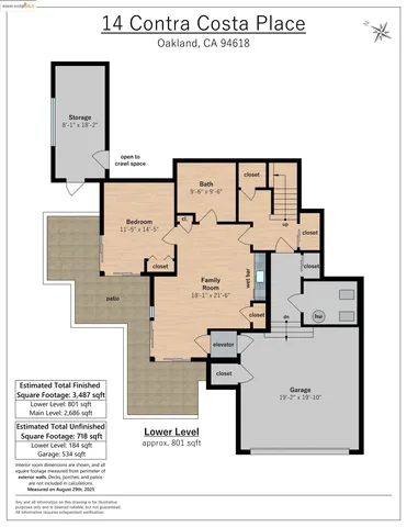 $1,995,000 | 14 Contra Costa Place, Oakland, CA 94618