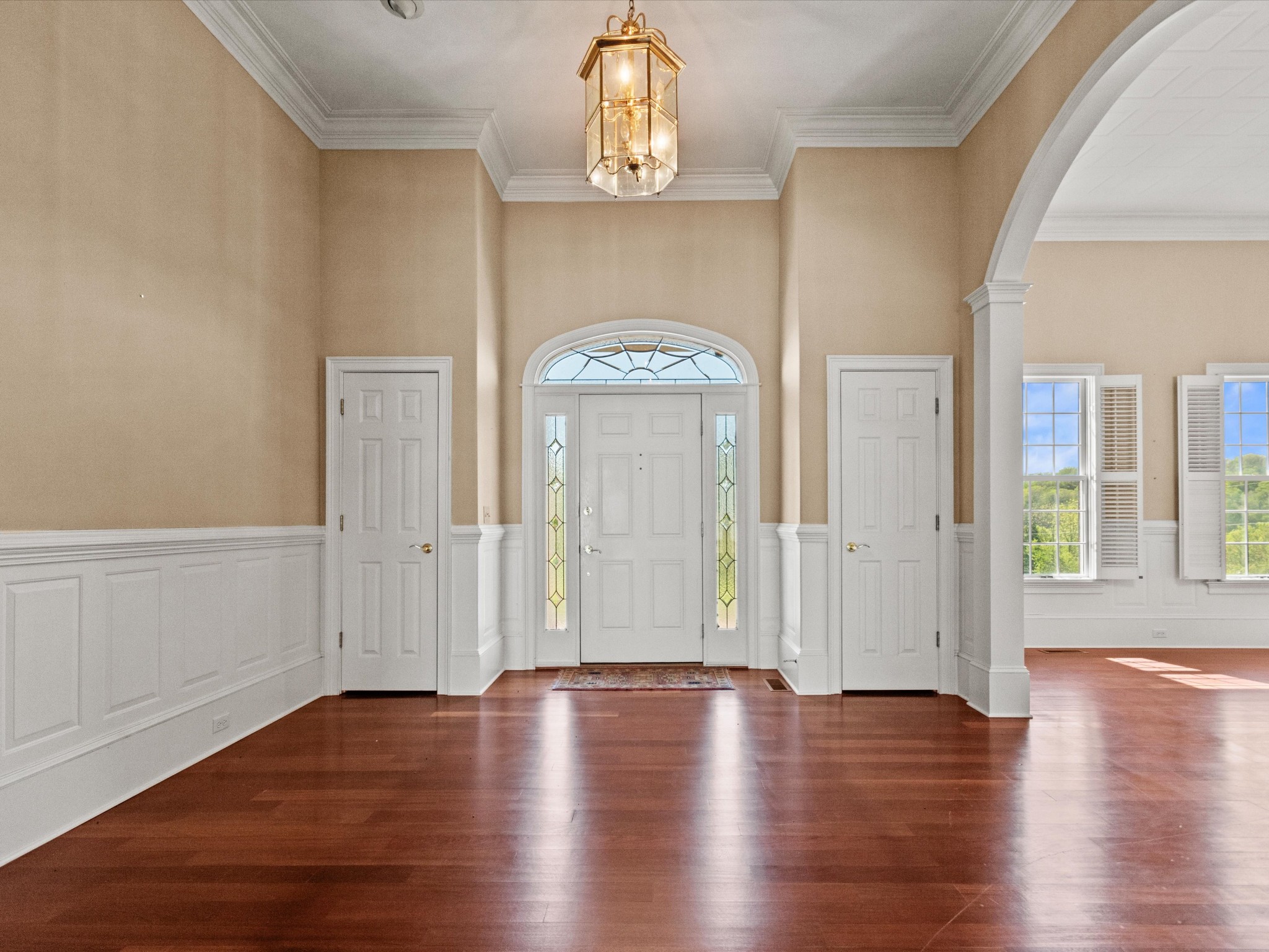 954 Molino Road Taft, TN 38488 - Photo 5 of 64 a view of an entryway with wooden floor