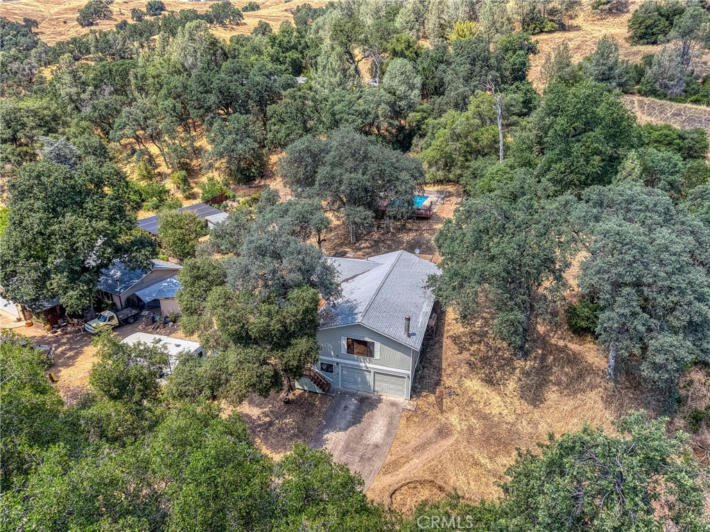 2976 Rancho Vista Drive Lucerne, CA 95458 - Photo 16 of 51 an aerial view of a house with a yard and large trees